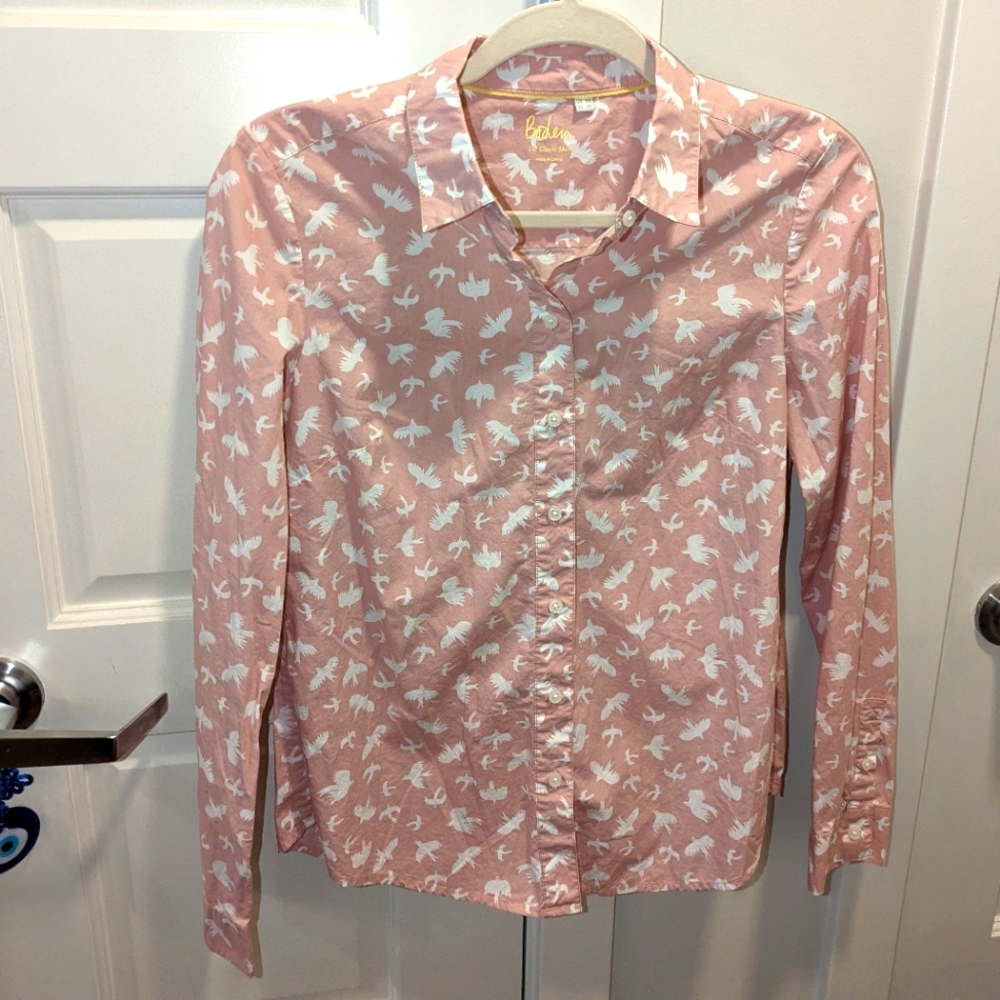 Cotton button down blouse